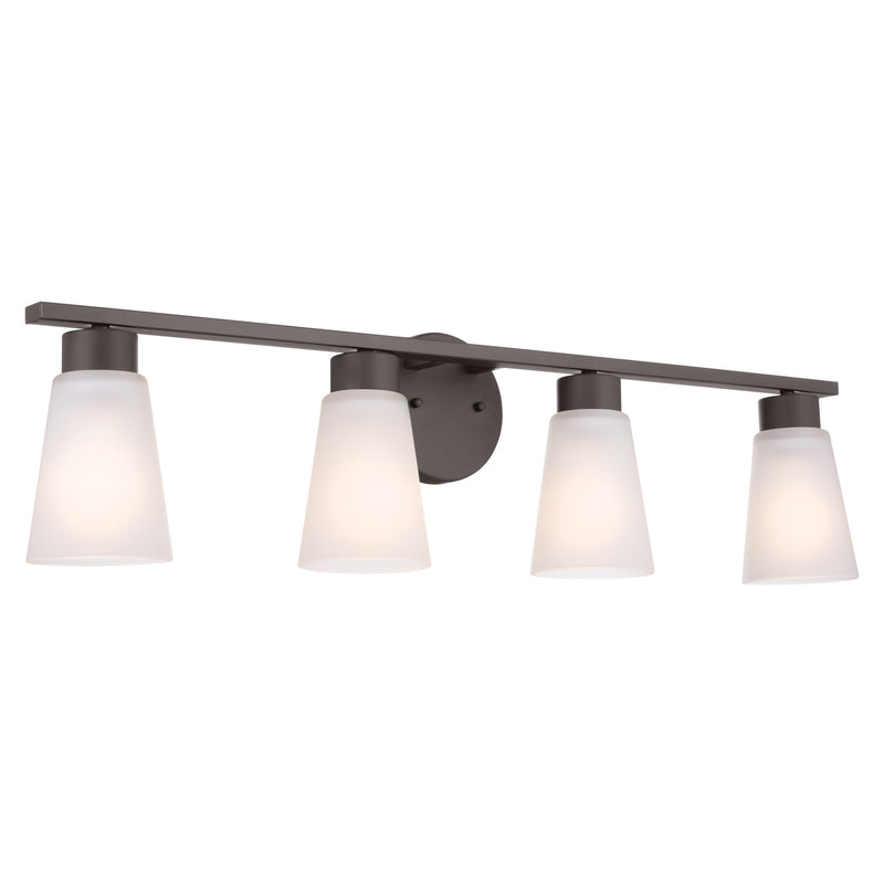 Kichler 55122OZ Four Light Bath, Olde Bronze