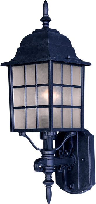 Maxim 1050BK North Church One Light Outdoor Wall Lantern, Black Alternate Image.jpg