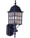 Maxim 1050BK North Church One Light Outdoor Wall Lantern, Black Main Image.jpg