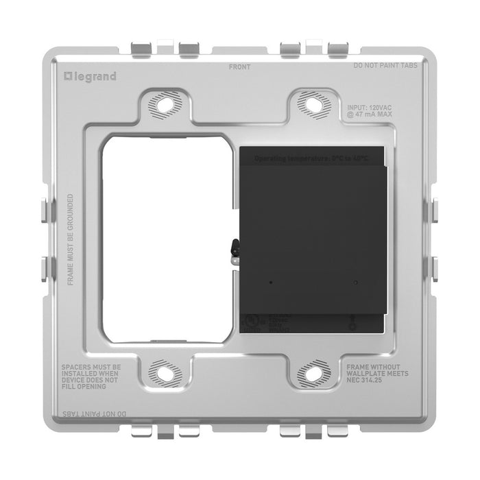 Legrand WNAH2G1 Adorne Surface Mount, Graphite Main Image