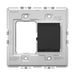 Legrand WNAH2G1 Adorne Surface Mount, Graphite Main Image