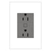 Legrand WNAR153M1 Adorne Plus-Sized 15A Outlet, Magnesium Main Image