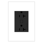 adorne® WNAR203G1 20A Smart Outlet with Netatmo, Plus-Size, Graphite Main Image.jpg