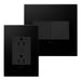 Legrand WNAH15KITG1 Outlet Kit With H/A Switch, Graphite Main Image