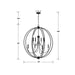 Crystorama 2246-BF_NOSHADE Sylvan Eight Light Chandelier Black Forged Alternate Image.jpg