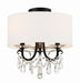 Crystorama 6623-MK-CL-MWP_CEILING Othello Three Light Semi Flush Mount Matte Black Main Image.jpg