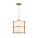 Crystorama 9593-LG Hulton Three Light Pendant Luxe Gold Main Image.jpg