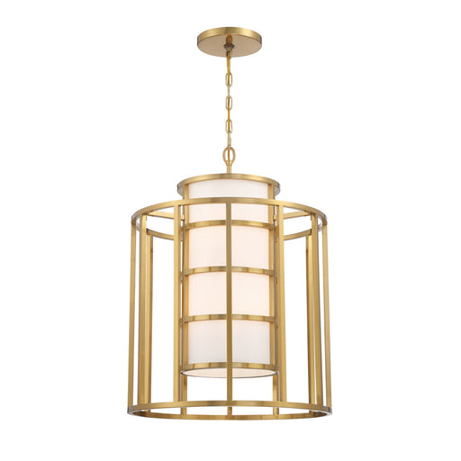 Crystorama 9597-LG Hulton Six Light Chandelier Luxe Gold Main Image.jpg