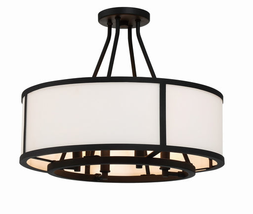 Crystorama BRY-8004-BF_CEILING Bryant Four Light Semi Flush Mount Black Forged Main Image.jpg