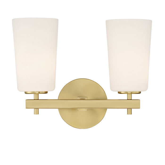 Crystorama COL-102-AG Colton Two Light Wall Sconce Aged Brass Main Image.jpg