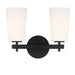 Crystorama COL-102-BK Colton Two Light Wall Sconce Black Main Image.jpg