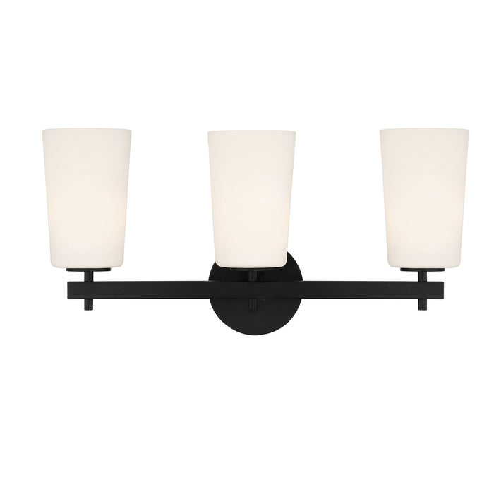 Crystorama COL-103-BK Colton Three Light Wall Sconce Black Main Image.jpg