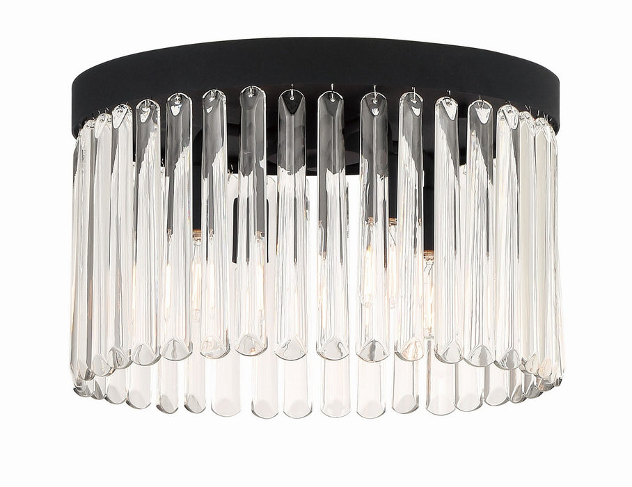 Crystorama EMO-5400-BF Emory Four Light Flush Mount Black Forged Main Image.jpg