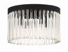 Crystorama EMO-5400-BF Emory Four Light Flush Mount Black Forged Main Image.jpg