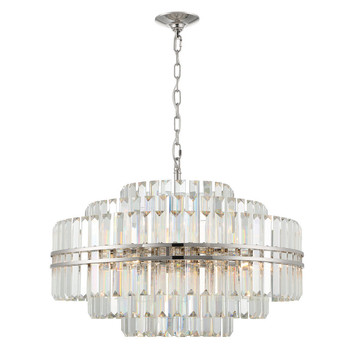 Crystorama HAY-1407-PN Hayes 16 Light Chandelier Polished Nickel Main Image.jpg