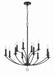 Crystorama MIL-8012-BK Mila 12 Light Chandelier Black Main Image.jpg
