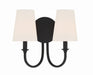 Crystorama PAY-922-BF Payton Two Light Wall Sconce Black Forged Main Image.jpg