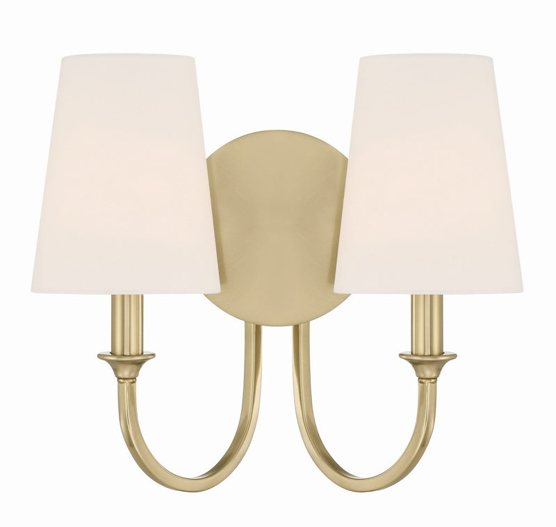 Crystorama PAY-922-VG Payton Two Light Wall Sconce Vibrant Gold Main Image.jpg