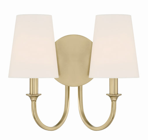 Crystorama PAY-922-VG Payton Two Light Wall Sconce Vibrant Gold Main Image.jpg