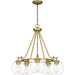 Quoizel CLD5025AB Celadon Five Light Chandelier, Aged Brass Main Image.jpg