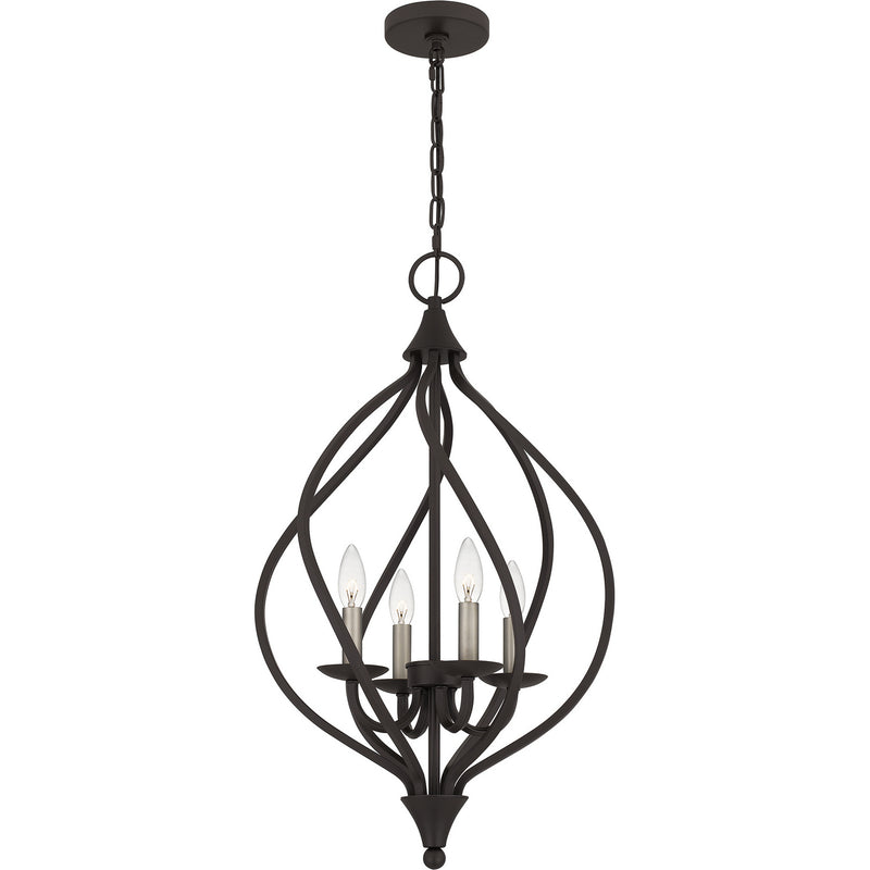 Quoizel DUP2816OZ Dupont Four Light Pendant, Old Bronze Main Image.jpg