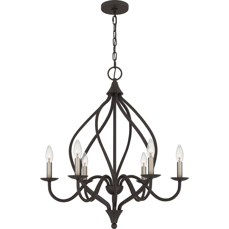 Quoizel DUP5025OZ Dupont Six Light Chandelier, Old Bronze Main Image.jpg