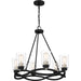 Quoizel OLK5025EK Overlook Six Light Chandelier, Earth Black Main Image.jpg