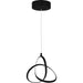 Quoizel PCILR1507MBK Illoria LED Mini Pendant, Matte Black Main Image.jpg