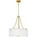 Quoizel QOP5606PB Quoizel Oversized Pendant Four Light Pendant, Painted Brass Main Image.jpg