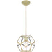 Quoizel QPP5593B Quoizel Piccolo Pendant One Light Mini Pendant, Polished Brass Main Image.jpg