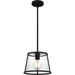 Quoizel QPP5612MBK Quoizel Piccolo Pendant One Light Mini Pendant, Matte Black Main Image.jpg