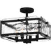 Quoizel QSF5594EK Quoizel Semi-Flush Mount Four Light Semi-Flush Mount, Earth Black Main Image.jpg