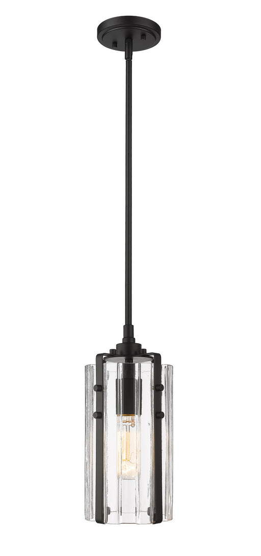 Z-Lite 3036MP-MB Alverton One Light Mini Pendant, Matte Black Main Image.jpg