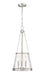 Z-Lite 341P12-BN Prescott Three Light Pendant, Brushed Nickel Main Image.jpg