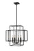 Z-Lite 454-22MB Titania Four Light Pendant, Matte Black Main Image.jpg