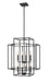 Z-Lite 454-28MB Titania Eight Light Pendant, Matte Black Main Image.jpg