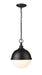 Z-Lite 619MP-MB Peyton Two Light Pendant, Matte Black Main Image.jpg