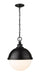 Z-Lite 619P14-MB Peyton Two Light Pendant, Matte Black Main Image.jpg