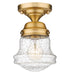 Z-Lite 736F1-HBR Vaughn One Light Flush Mount, Heritage Brass Main Image.jpg