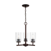 Generation Lighting 31170-710 Oslo Three Light Chandelier, Bronze Main Image.jpg