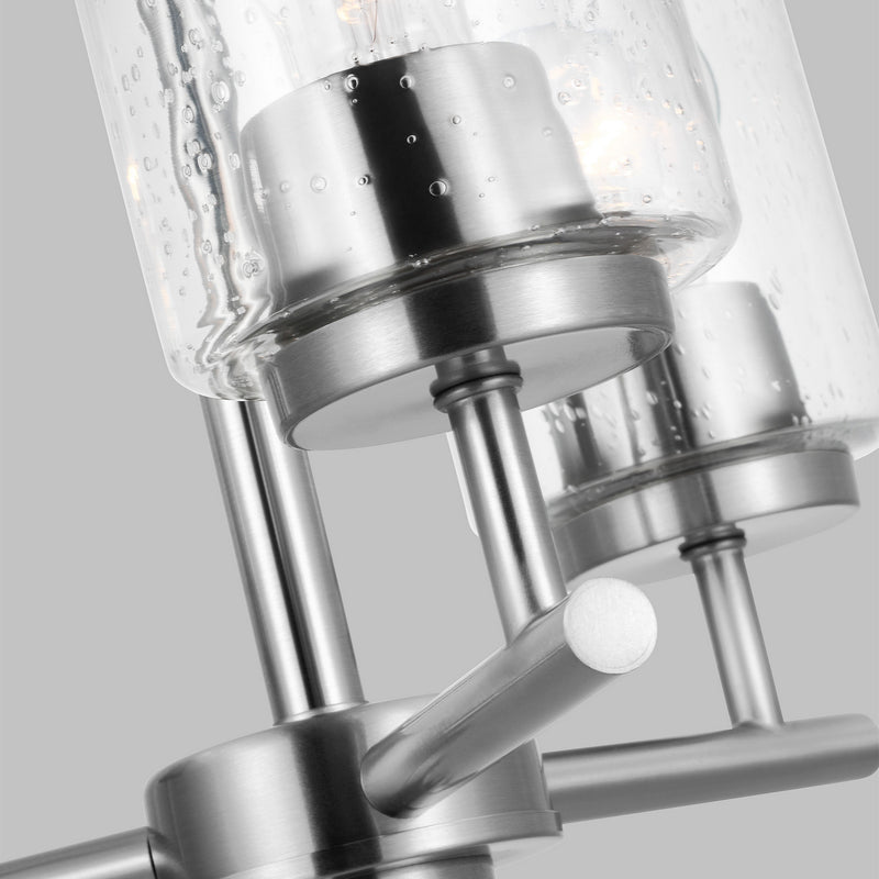 Generation Lighting 31170-962 Oslo Three Light Chandelier, Brushed Nickel Alternate Image 2.jpg