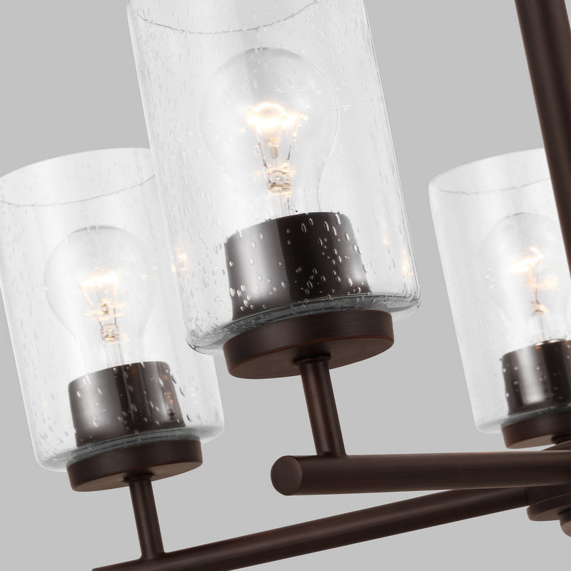 Generation Lighting 31171-710 Oslo Five Light Chandelier, Bronze Alternate Image.jpg