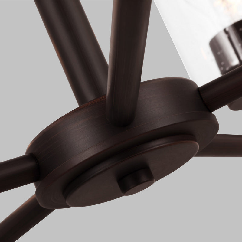 Generation Lighting 31171-710 Oslo Five Light Chandelier, Bronze Alternate Image 2.jpg