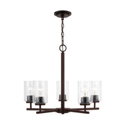 Generation Lighting 31171-710 Oslo Five Light Chandelier, Bronze Main Image.jpg
