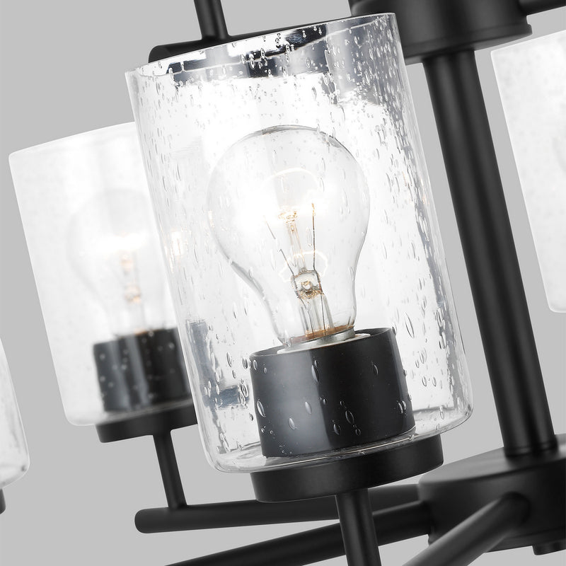 Generation Lighting 31172-112 Oslo Nine Light Chandelier, Midnight Black Alternate Image.jpg