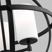 Generation Lighting 3124603EN3-112 Alturas Three Light Chandelier, Midnight Black Alternate Image 2.jpg
