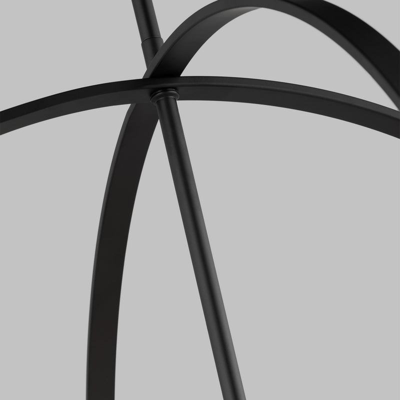 Generation Lighting 3124605-112 Alturas Five Light Chandelier, Midnight Black Alternate Image 3.jpg