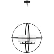 Generation Lighting 3124605EN3-112 Alturas Five Light Chandelier, Midnight Black Main Image.jpg