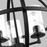 Generation Lighting 3124673-112 Alturas Three Light Chandelier, Midnight Black Alternate Image 2.jpg