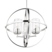 Generation Lighting 3124673-962 Alturas Three Light Chandelier, Brushed Nickel Alternate Image.jpg